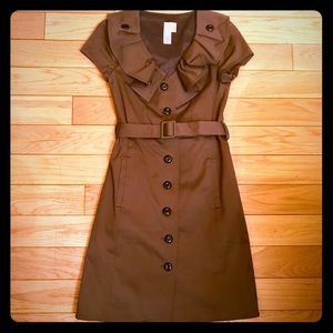Button Front Dress